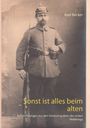 Axel Becker: Sonst ist alles beim alten, Buch