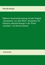 Manuela Aberger: Reflexive Auseinandersetzung mit dem Kapitel ¿Kompetenz¿ aus dem Werk ¿Kompetenz für Inklusion. Inklusive Ansätze in der Praxis umsetzen¿ von Kerstin Ziemen, Buch