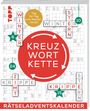 Frechverlag: Die Kreuzwortkette - Rätseladventskalender mit 150 verknüpften Kreuzworträtseln, Buch