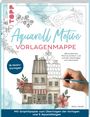 Petra Heider: Aquarell Motive. Vorlagenmappe, Buch