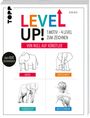 Gecko Keck: Level up! 1 Motiv - 4 Level zum Zeichnen, Buch