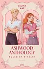 **SELINA MAE**  
Ein Mann und eine Frau stehen nebeneinander in stilisierter Illustration. Darunter steht "ASHWOOD ANTHOLOGY".