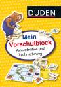 Christina Braun: Mein Vorschulblock: Konzentration und Wahrnehmung, Buch