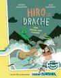 Titel: Hiro und der Drache. Untertitel: Der Traum vom Fliegen. Zwei Kinder rennen, begleitet von einem Drachen.
