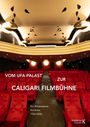 "Vom UFA-Palast zur Caligari Filmbühne. Ein Wiesbadener Kinohaus 1926-2026." Rote Kinositze, leuchtende Deckenleuchten.