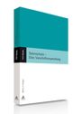 "Datenschutz – Eine Vorschriftensammlung." Ein Buchcover in Türkis und Grau mit dem Verlag TÜV Media.
