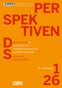 Ein orangefarbenes Cover mit rotem Text: "PERSPEKTIVEN." Thema: "Quo vadis, gute alte SPD?" 43. Jahrgang, Ausgabe 1/26.