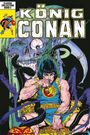 Texte: "König Conan", "Classic Collection Band 2". Illustration eines Kriegers vor einem Totenschädel.
