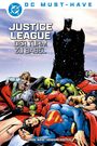Text: "Justice League: Der Turm zu Babel". Batman steht über besiegt aussehenden Superhelden.