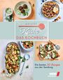 „MEISTERKÜCHE DAS KOCHBUCH“ und „Die besten 70 Rezepte aus der Sendung“. Mehrere ansprechende Gerichte sind abgebildet.