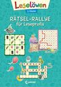 : Leselöwen Rätsel-Rallye für Leseprofis - 2. Klasse (türkis), Buch