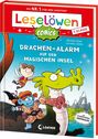 Barbara Rose: Leselöwen Comics 1. Klasse - Drachen-Alarm auf der magischen Insel, Buch