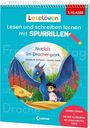 Stütze & Vorbach: Leselöwen - Lesen und schreiben lernen mit Spurrillen - Notfall im Drachenpark, Buch