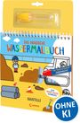 Das magische Wassermalbuch - Baustelle, Buch