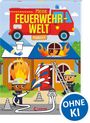 Meine Feuerwehr-Welt - Malblock, Buch