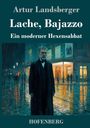 Artur Landsberger, "Lache, Bajazzo: Ein moderner Hexensabbat". Dunkle Stadtstraße, Mann im Anzug, Regen, Spiegelungen.