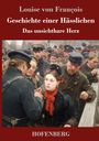 Buchtitel: "Geschichte einer Hässlichen: Das unsichtbare Herz" von Louise von François. Menschen in Winterkleidung.