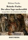 "Helene Fuchs, Reineke Fuchs: Der alten Sage nacherzählt, List gegen Macht. Illustration: Tiere auf einem Thron."