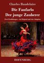 "Die Fanfarlo / Der junge Zauberer - Zwei Erzählungen - ein Original und eine Adaption." Tänzerin in rotem Kleid vor Orchester.