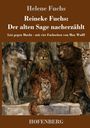„Helene Fuchs, Reineke Fuchs: Der alten Sage nacherzählt“. Illustration mit Wolf, Löwe, Bär, Fuchs und Dachs.