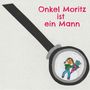: Onkel Moritz ist ein Mann, Buch