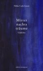 Text: Niklas Carlo Lisson, Mitternachtsträume, Gedichte, edition exemplum. Hintergrund in tiefem Blau mit Textur.