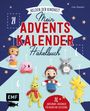 Linda Urbanneck: Mein Adventskalender-Häkelbuch: Helden der Kindheit - Merry X-Mas, Buch
