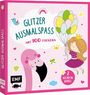 : Glitzer-Ausmalspaß - Prinzessinnen und Flamingos, Buch