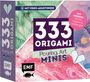 : 333 Origami Minis - Pouring Art - Dein dekorativer Wendeblock zum kreativen Falten & Notieren, Buch