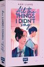 Ann Liang: All the things I didn't say, Buch
