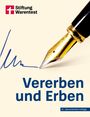 „Vererben und Erben“, 14. überarbeitete Auflage. Oben links ein Logo mit rotem Quadrat und einem weißen „1“. Daneben ein Füllfederhalter.