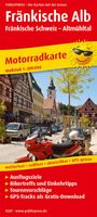 : Motorradkarte Fränkische Alb - Fränkische Schweiz - Altmühltal 1:200 000, KRT