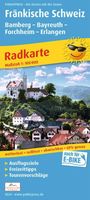 Fränkische Schweiz, Bamberg - Bayreuth, Forchheim - Erlangen 1:100 000, KRT