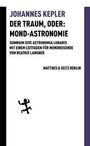Johannes Kepler: Der Traum, oder: Mond-Astronomie, Buch
