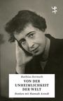 Matthias Bormuth: Von der Unheimlichkeit der Welt, Buch