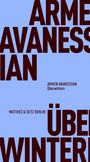 Armen Avanessian: Überwintern, Buch