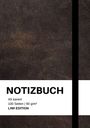 Notizbuch A5: Notizbuch A5 kariert - 100 Seiten 90g/m² - Soft Cover Schwarz - FSC Papier, Buch