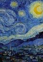 Notizbuch A5: Vincent van Gogh 'Sternennacht' Notizbuch A5 kariert - 100 Seiten 90g/m² - Soft Cover - FSC Papier, Buch