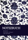 Notizbuch A5: Floral blau - Notizbuch A5 kariert - 100 Seiten 90g/m² - Soft Cover - FSC Papier, Buch