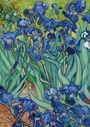Notizbuch A4: Notizbuch A4 blanko Softcover - Motiv "Schwertlilien" (Irises) Vincent van Gogh - 100 Seiten - FSC Papier, Buch