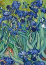 Notizbuch A4: Notizbuch A4 blanko Hardcover - Motiv "Schwertlilien" (Irises) Vincent van Gogh - 100 Seiten - FSC Papier, Buch