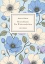 "Heinrich Heine: Deutschland. Ein Wintermärchen" steht auf dem Cover, umgeben von blauen und weißen Blumen.