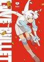 LOVE BULLET, 1, inee. Eine Manga-Figur mit Flügeln, Pistole und Patronenhülsen vor rotem Hintergrund.