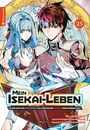 "Mein Isekai-Leben. Mit der Hilfe von Schleimen zum mächtigsten Magier einer anderen Welt." Manga-Cover mit zwei Figuren.