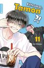 „Echt jetzt, Tamon?!“ „11“ „Yuki Shiwasu“ Illustration: Junge trinkt mit einem Bubble-Tea und macht eine Handgeste.