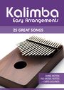 Reynhard Boegl: Kalimba Easy Arrangements - 25 Great Songs, Buch