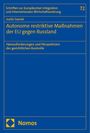 Justin Samek: Autonome restriktive Maßnahmen der EU gegen Russland, Buch