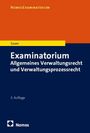 Buchtitel: "Examinatorium Allgemeines Verwaltungsrecht und Verwaltungsprozessrecht". Autor: Sauer. 3. Auflage.
