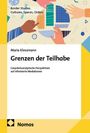 "Border Studies. Cultures, Spaces, Orders. Maria Klessmann. Grenzen der Teilhabe. Gesprächsanalytische Perspektiven auf ethnisierte Mediationen. Illustration von Händen und geometrischen Mustern."