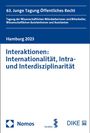 : Interaktionen: Internationalität, Intra- und Interdisziplinarität, Buch